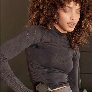 Free People Movement Good Karma High Neck Top